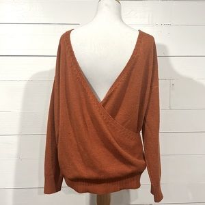 SHEIN curve size 1XL cross black sweater